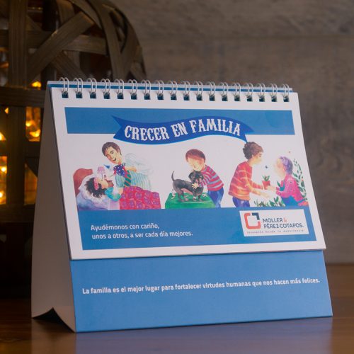 Calendario Crecer en Familia