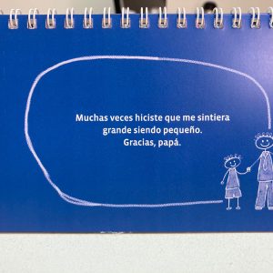 Anillado ideal para el Día del Padre: "Tus pasos, mis pasos"