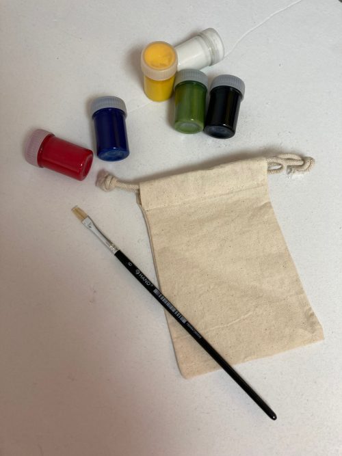 Que los niños vuelquen su creatividad pintando su saquito