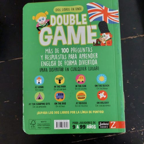Double Game, dos libros en uno, entretención y aprendizaje garantizados